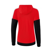 Erima Trainingsjacke Squad rot/schwarz Damen